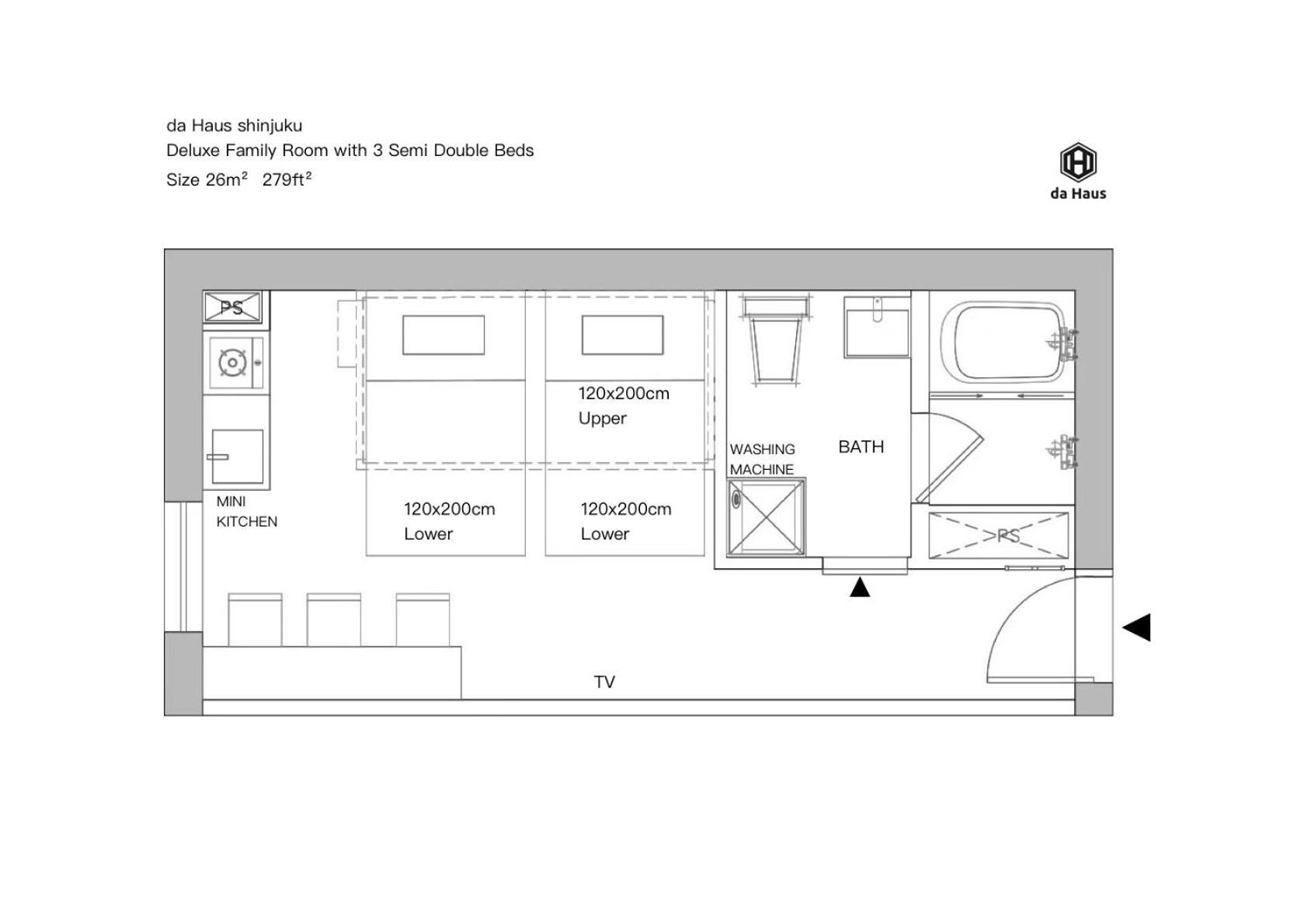 東京都 Da Haus Shinjuku酒店 外观 照片